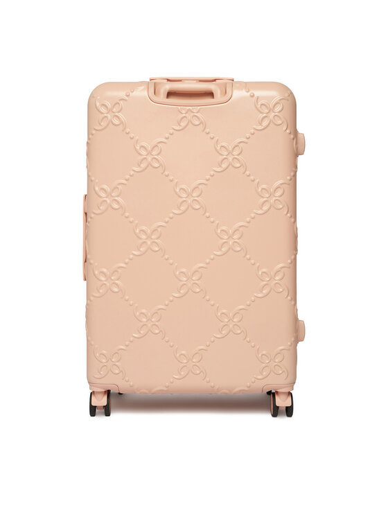 Nine West Nine West Velik kovček CEO-NW-L-006-09 BEIGE Svetlo rožnata