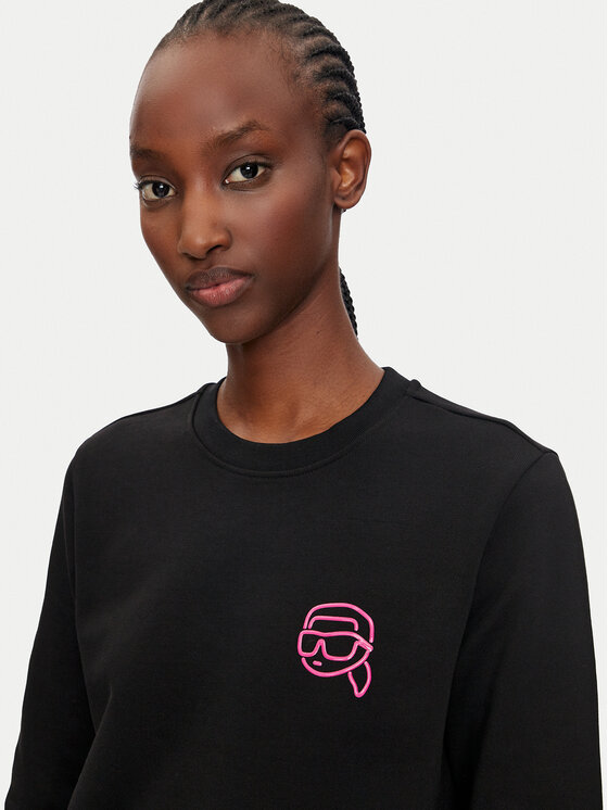 KARL LAGERFELD KARL LAGERFELD Jopa 246W1816 Črna Regular Fit