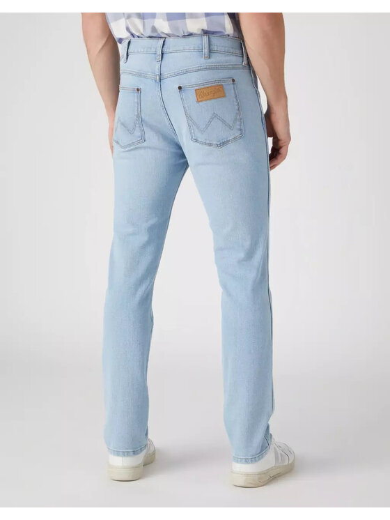 Wrangler Wrangler Jeansy LARSTON Niebieski Slim Fit