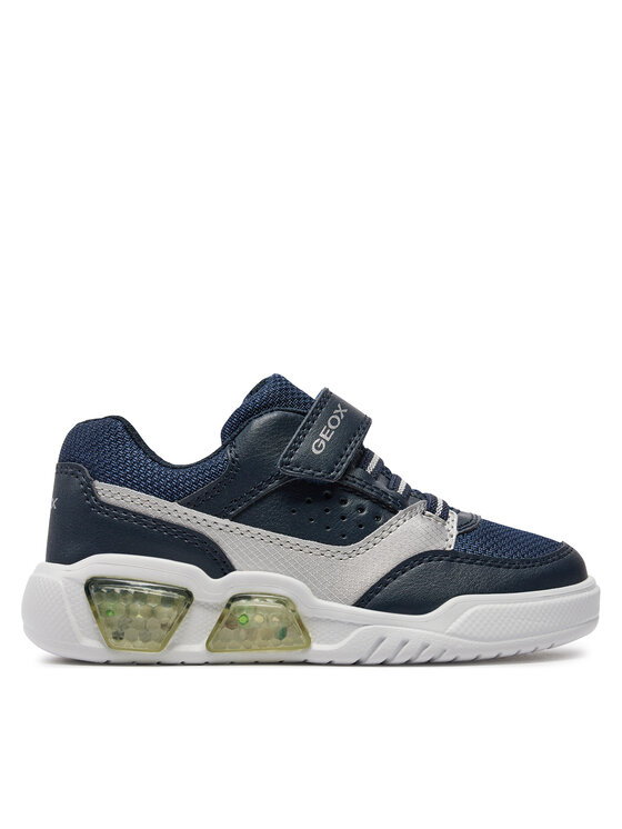 Geox Geox Sneakersy J Illuminus Boy J45GVC 0BU11 C0673 S Tmavomodrá