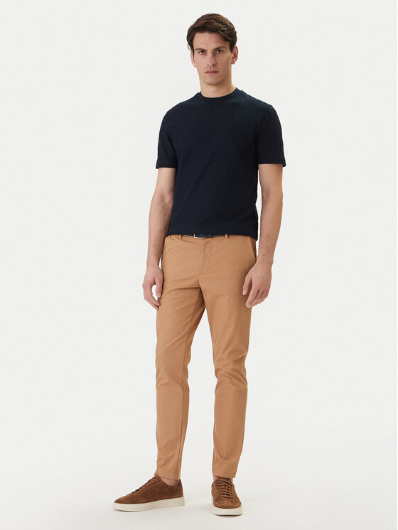 BOSS BOSS Tricou H-Thompson 228 50557395 Bleumarin Regular Fit