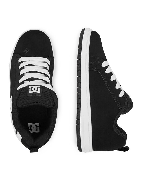 DC DC Снікерcи COURT GRAFFIK ADBS100207-BKW Чорний