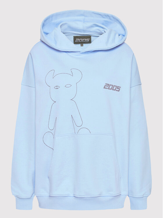 2005 2005 Sweatshirt Unisex Horned Himmelblau Regular Fit