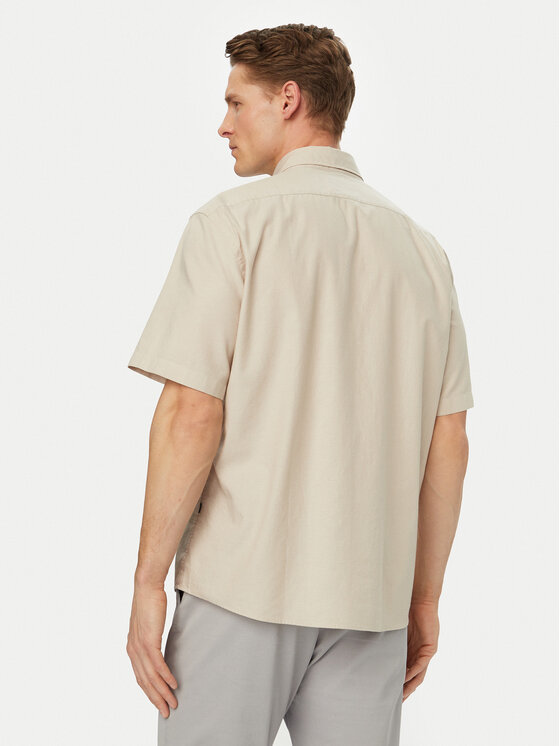 BOSS BOSS Marškiniai H-Liam 50560404 Smėlio Regular Fit