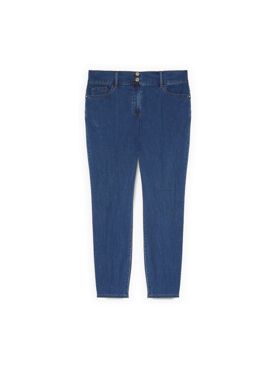 Fiorella Rubino Fiorella Rubino Jeansy P485T005237N024 Niebieski Skin Fit