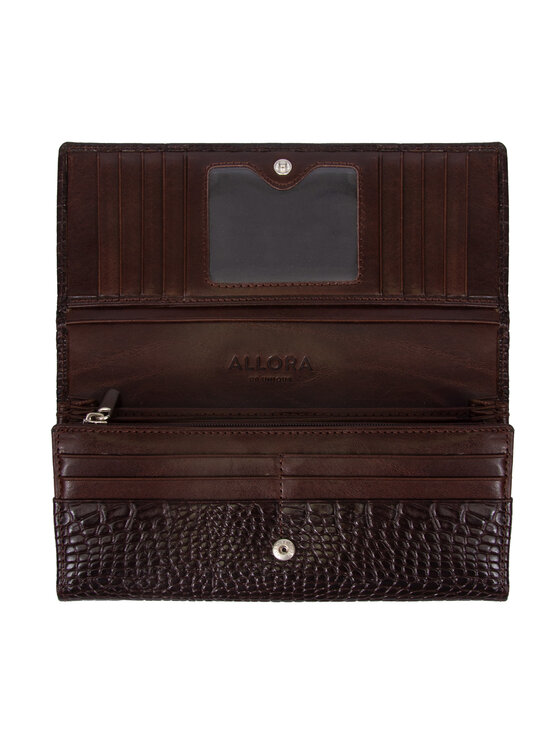 ALLORA BE UNIQUE ALLORA BE UNIQUE Portafoglio ze skóry Marrone