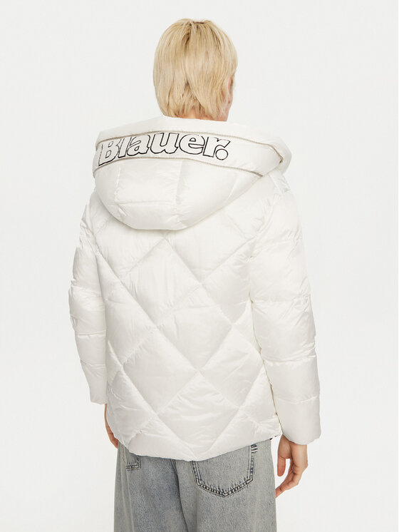 Blauer Blauer Daunenjacke 24WBLDC02273 Weiß Regular Fit