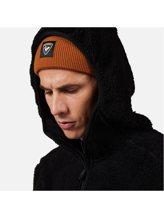 Rossignol Rossignol Polar Alltrack Anorak Fleece Czarny Regular Fit