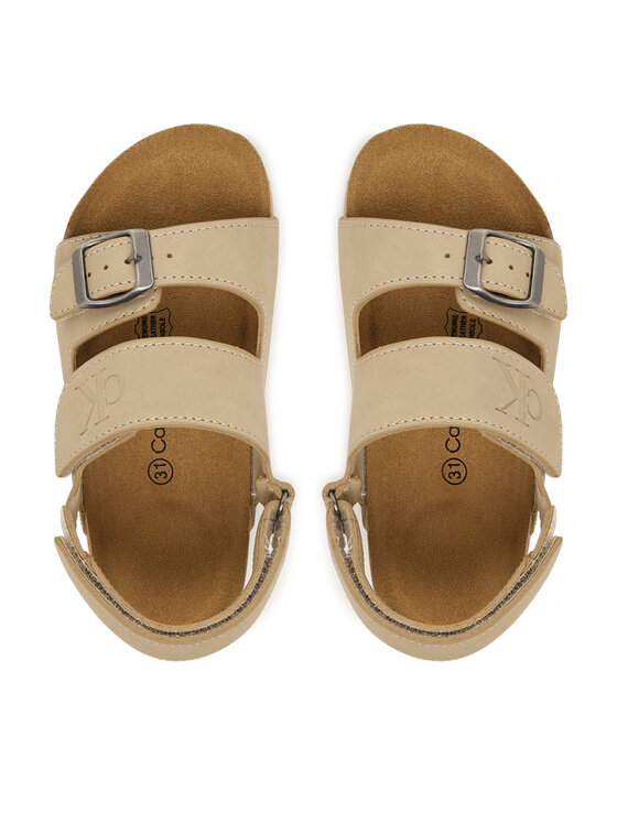 Calvin Klein Calvin Klein Sandále Velcro V3X2-83328-0315 S Béžová