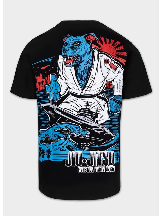 PITBULL PITBULL T-Shirt MIDWAY Czarny Regular Fit