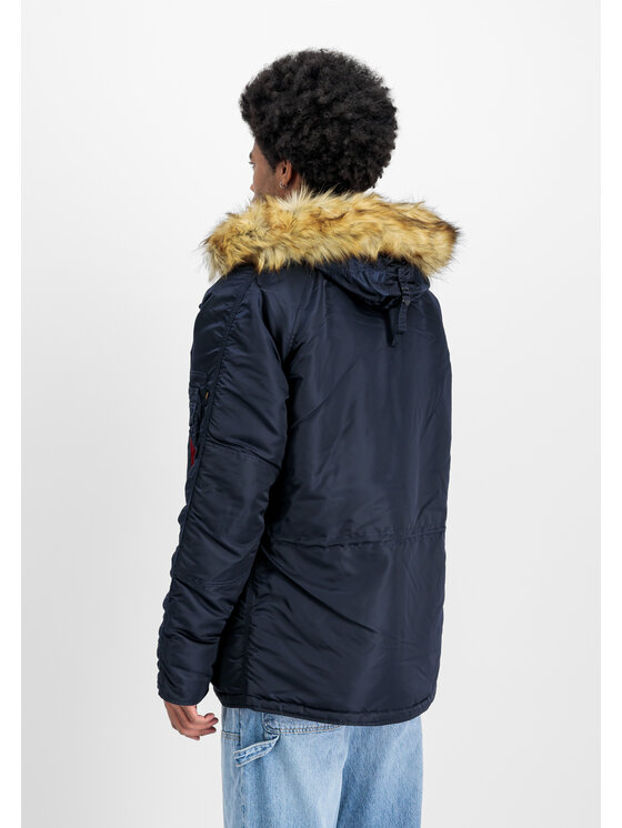 Alpha Industries Alpha Industries Zimní bunda AI.103141-07 Tmavomodrá Vintage Fit