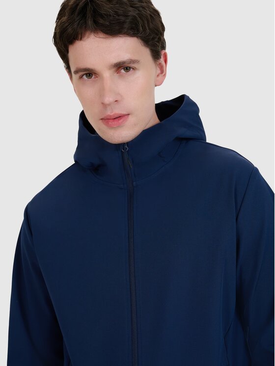 4F 4F Giacca softshell 4FWSS25TSOFM324-30S Blu Regular Fit