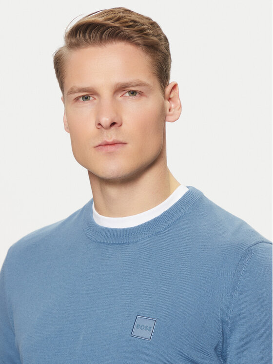 BOSS BOSS Pullover Kanovano 50471343 Blau Regular Fit