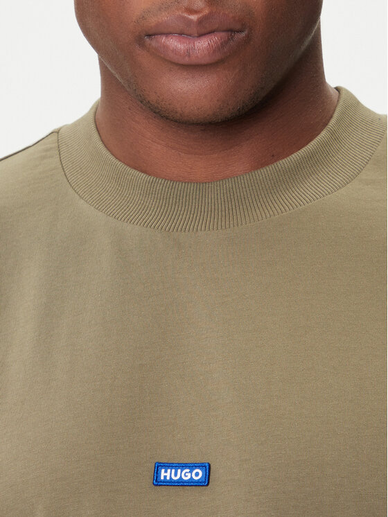 HUGO HUGO Majica Manche Courte Homme 50509991 Khaki Regular Fit