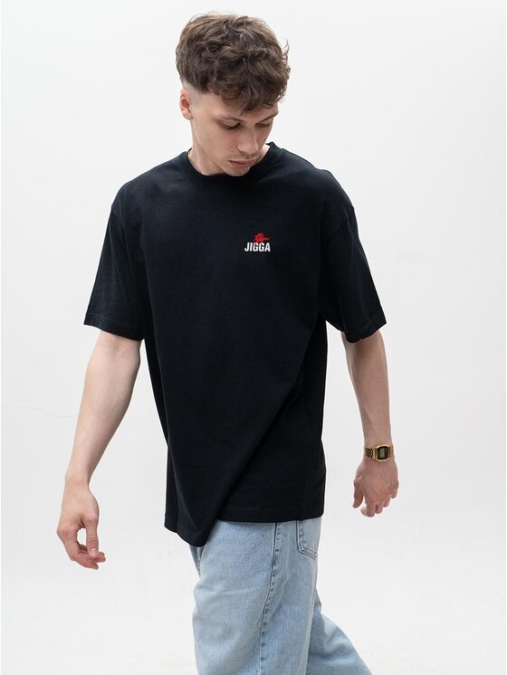 Jigga Wear Jigga Wear T-Shirt 131525 Czarny Oversize