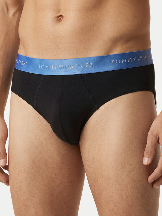 Tommy Hilfiger Tommy Hilfiger Souprava slipů UM0UM03965 Černá