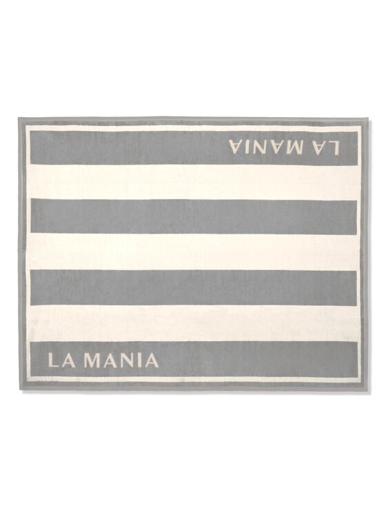 La Mania La Mania Koc Lari Stripes Szary