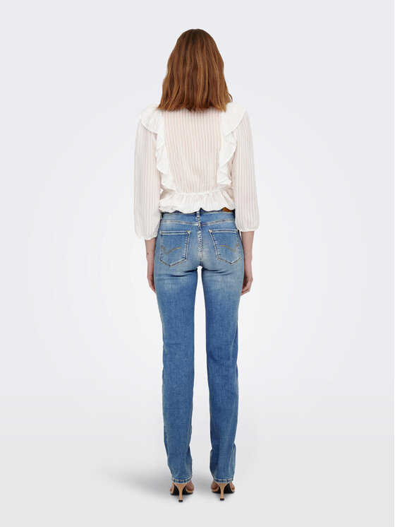 ONLY ONLY Traperice Alicia 15258103 Plava Straight Fit