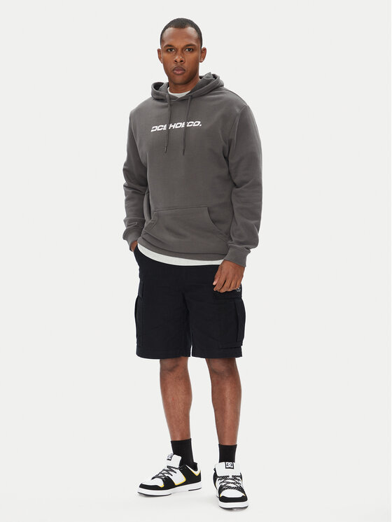 DC DC Pulóver ADYSF03145 Szürke Regular Fit