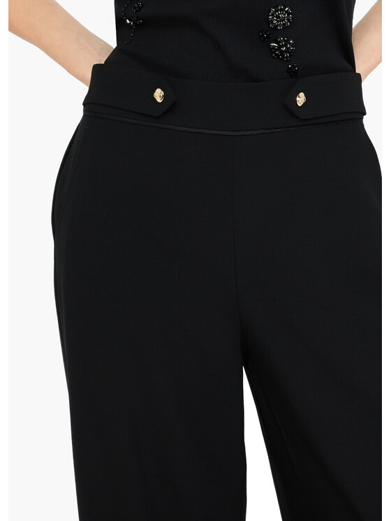 Liu Jo Liu Jo Pantaloni di tessuto TF5265TS42322222 Nero Regular Fit