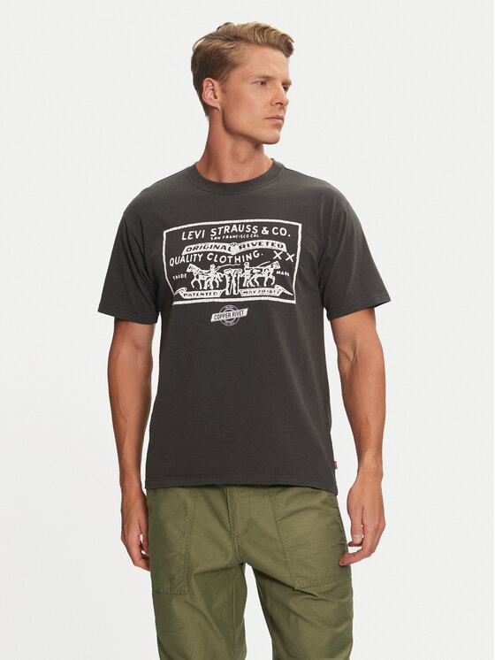Levi's® Levi's® Majica Vintage Graphic 87373-0144 Črna Relaxed Fit