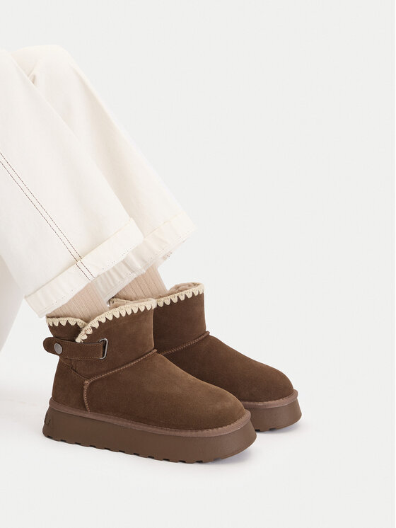 Badura Badura Stivali da neve EO-ANGELA-TS6296-01 Marrone