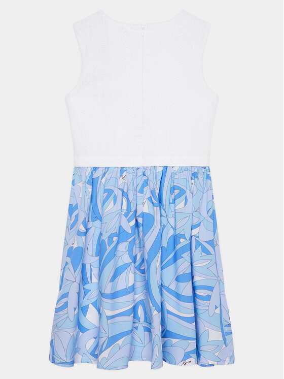 Guess Guess Kleid für den Alltag J4GK10 KC7Z0 Weiß Regular Fit