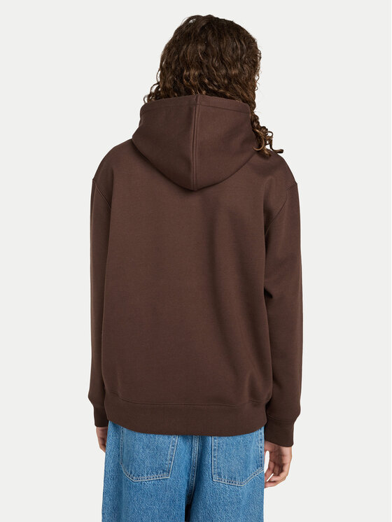Element Element Bluză Icon Rain ELYFT00204 Maro Relaxed Fit