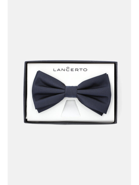 Lancerto Lancerto Komplet mucha i poszetka mu090122000086 Granatowy