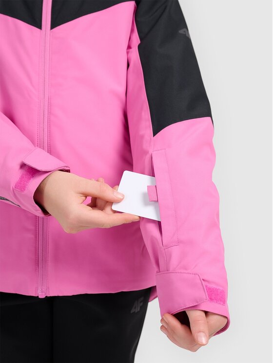 4F 4F Giacca da sci 4FJRAW25TTJAF1034-55S Rosa Regular Fit