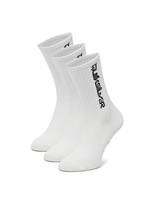 Quiksilver Quiksilver Dlhé ponožky AS_QUIKSILVER_100W_SS25 (3-PACK) Biela