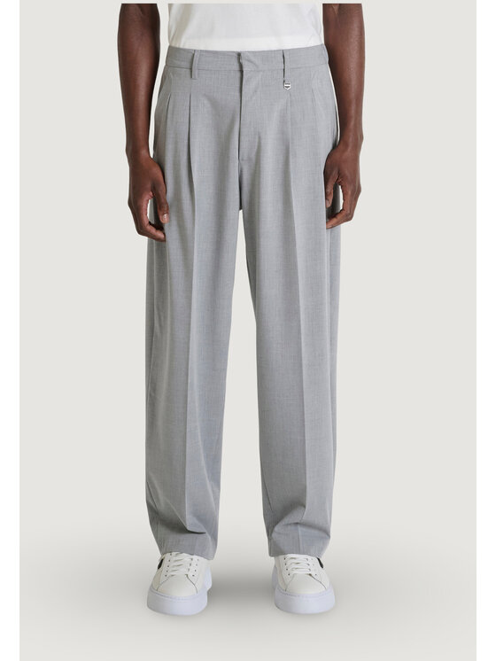 Antony Morato Antony Morato Pantaloni chino LEON WIDE LEG FIT Grigio Wide Fit