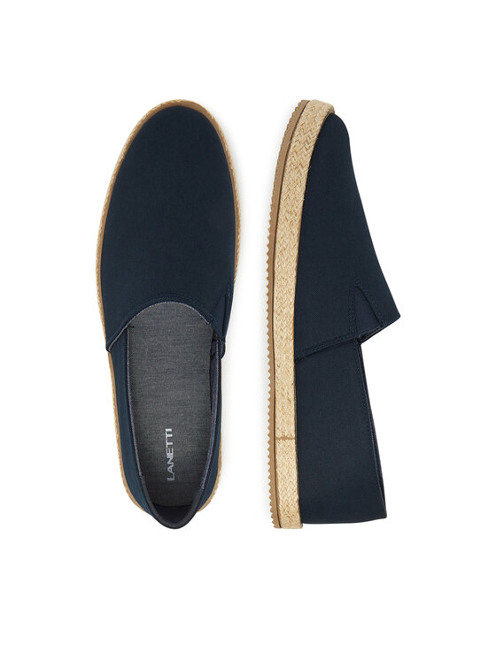 Lanetti Lanetti Espadrilky MF1594-1 Tmavomodrá