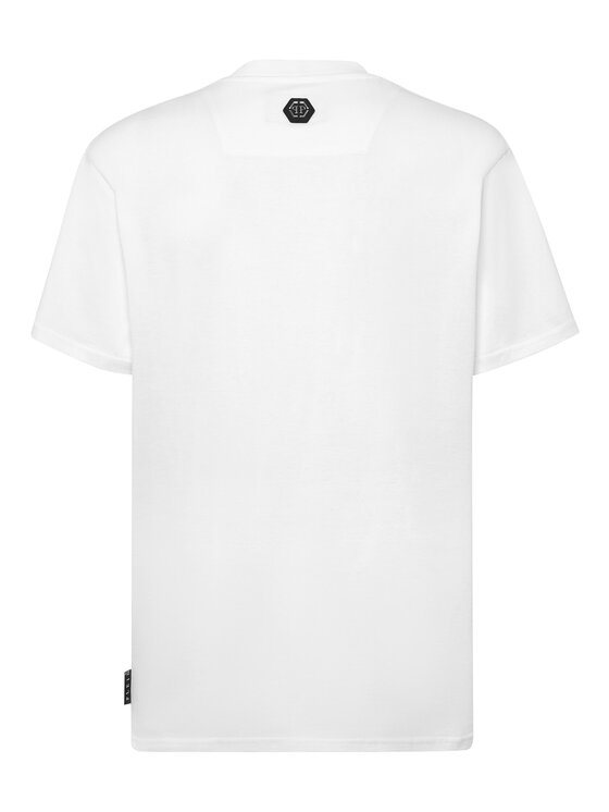 PHILIPP PLEIN PHILIPP PLEIN T-shirt 393 Bianco Regular Fit
