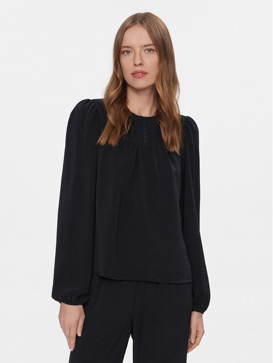 Vero Moda Blúzka 10302546 Čierna Regular Fit