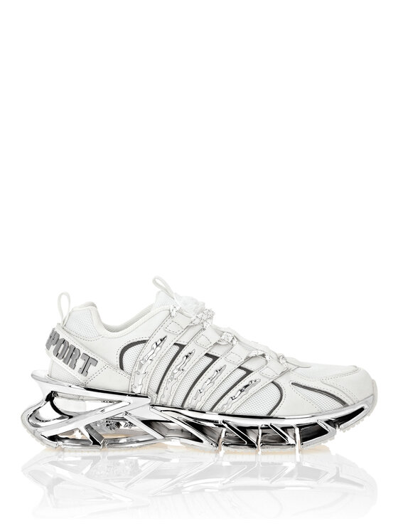Plein Sport Plein Sport Sneakersy 19643 Biały