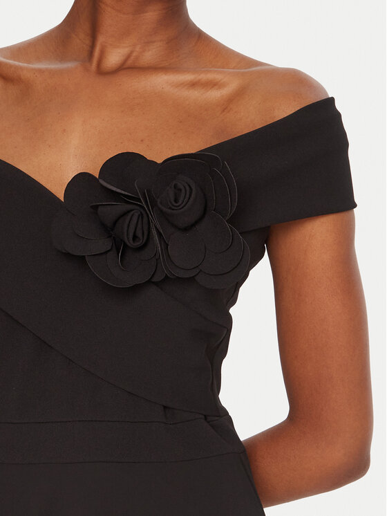 Rinascimento Rinascimento Abendkleid CFC0125671003 Schwarz Regular Fit