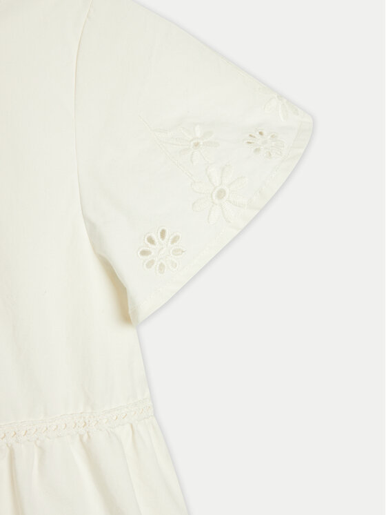 United Colors Of Benetton United Colors Of Benetton Ежедневна рокля 4AC7GV01K Екрю Regular Fit