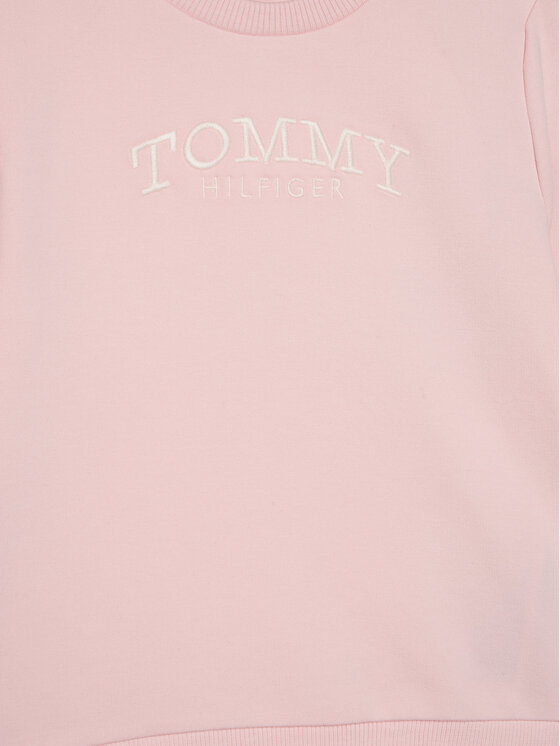 Tommy Hilfiger Tommy Hilfiger Melegítő Monotype KN0KN02162 Rózsaszín Wide Leg