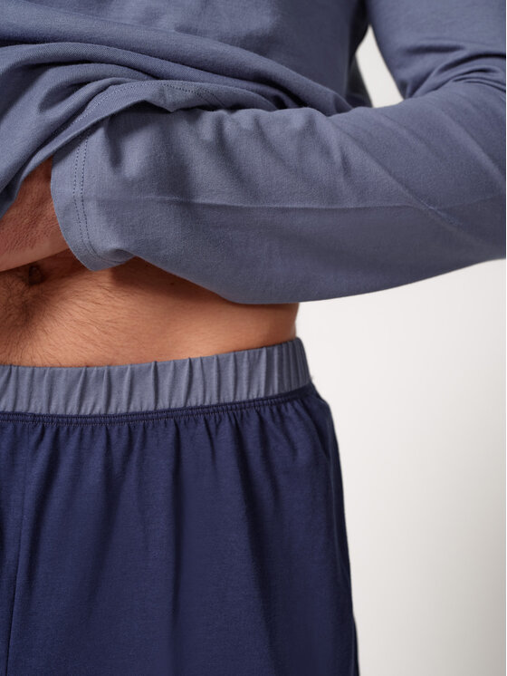 Huber Huber Pigiama 110099 Blu scuro Regular Fit