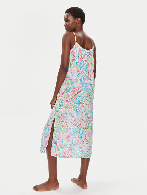 LAUREN RALPH LAUREN Lauren Ralph Lauren Koszula nocna ILN22327 Kolorowy Regular Fit