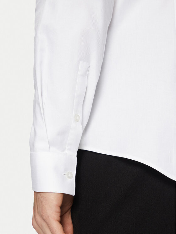 Calvin Klein Calvin Klein Koszula K10K113851 Biały Slim Fit