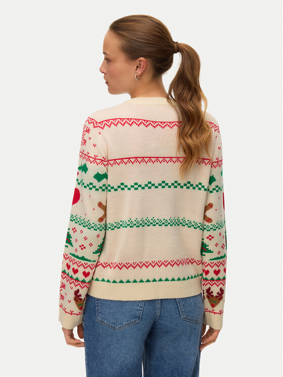 Vero Moda Vero Moda Pulover New Christmas 10334011 Colorat Regular Fit