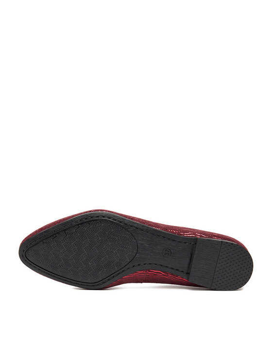 Lasocki Lasocki Balerinke CEO-RST-KAJA-04F Bordo rdeča