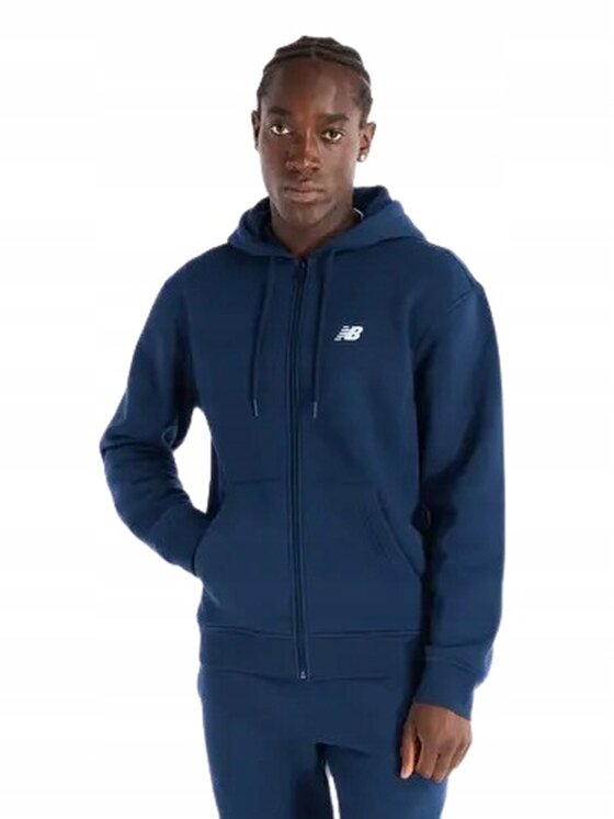 New Balance New Balance Bluza MJ43902NNY Niebieski Standard Fit