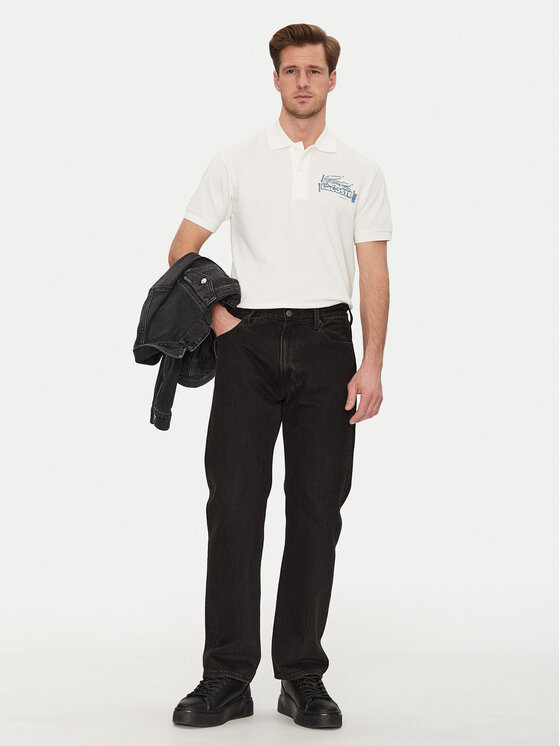 Lacoste Lacoste Polo majica PH0285 Écru Regular Fit