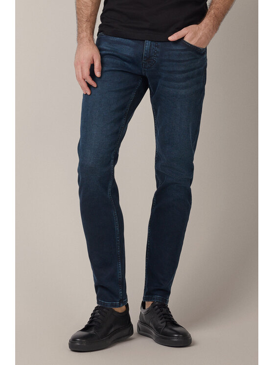 Lancerto Lancerto Spodnie materiałowe Guido SP113225000012 Granatowy Regular Fit