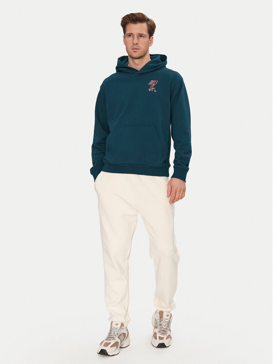 New Balance New Balance Bluza MT51979 Niebieski Regular Fit