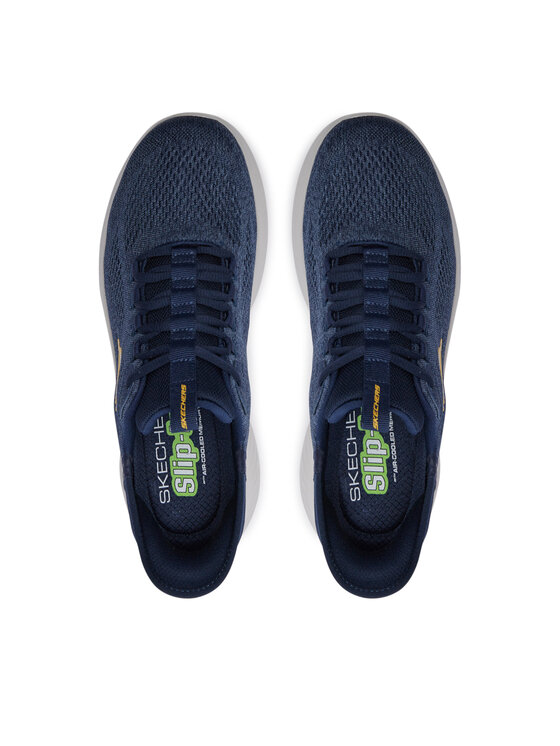 Skechers Skechers Sneakersy Slip_Ins 232466 Granatowy