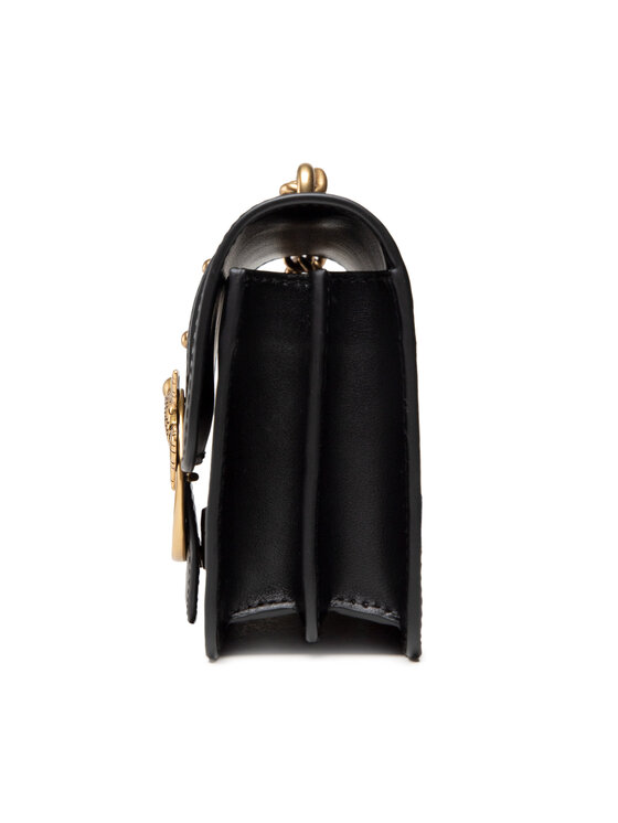PINKO Pinko Дамска чанта Love Mini Icon Simply 10 Cl AI 21-22 PLTT 1P22AB Y6XT Черен
